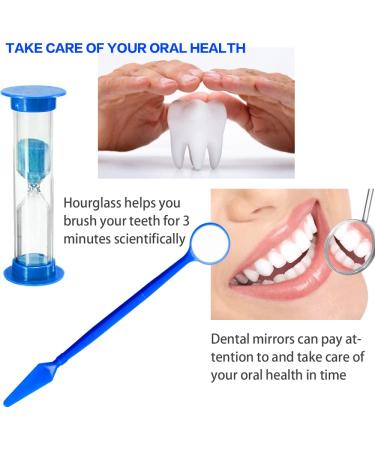 Portable Orthodontic Oral Care Kit - 2 Pack - Interdental Brushing, Floss, Toothbrush Cleaning - Purple & Blue Travel Kit - Buy Online on GoSupps.com