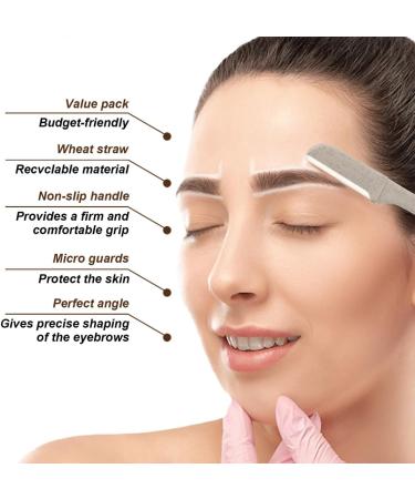 Jocxzi Eyebrow Razor Set - 6-Piece Trimmer for Hair Removal & Dermaplaning - Beauty Shaper for Women - Buy Online on GoSupps.com