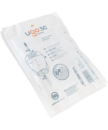 Ugo Leg Bags x10 - Urine Drainage Bag/Catheter Leg Bags with Lever Tap - Incontinence Leg Bag (5C - 350ml) - Buy Online on GoSupps.com