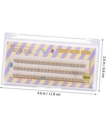 DOITOOL 1 Box Fake Eyelashes Individual Lash Natural Look Lashes Halloween Makeup Supplies Strip Eyelashes Cross False Eyelashes Fluffy Eyeslash Faux Lashes Fiber Make up Extend - Buy Online on GoSupps.com