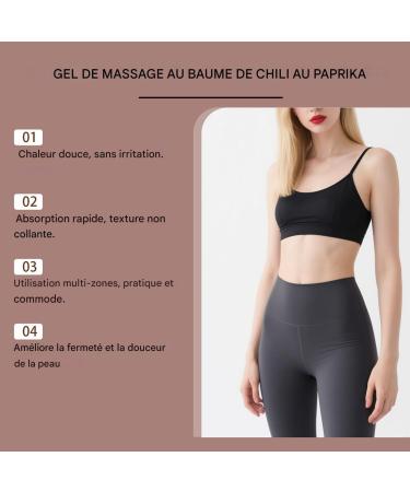 Gel Amincissant Minceur | 60g Gel Sculptant Cutan | Cr me Galbante pour Jambes Soin Quotidien & Sport Maison Bureau Fitness Ventre Bras Jambes - Buy Online on GoSupps.com