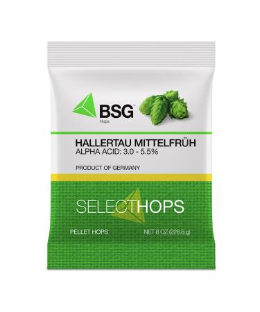 BSG Hops Hallertau Mittelfrh Hop Pellets 8 oz.