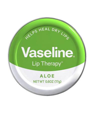 Therapy Lip Balm Tin Aloe Vera Green 17 g.For Dry Damaged And Chapped Lips | Moisturizing Lip Balms | Enriched With Shea Butter.
