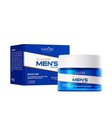 suckoo For Sadoer Men's Oil Control Facial Cream Moisturizing Hydrating Soothing Face Creams Lotion Face Moisturizers Facial Skin Care Cream Soothing Skin Makeup Cream Brighten skin tone 50g 1.76 oz