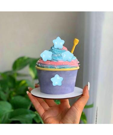 Keaziu 25PCS Little Star Cupcake Toppers Twinkle Star Cute Cupcake Picks Wedding Engagement Bridal Baby Shower Birthday Party Decorations Supplies Blue - Buy Online on GoSupps.com