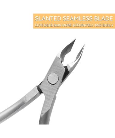 Airfish Stainless Steel Cuticle Pushers Cuticle Nippers Set Professional Cuticle Trimmer Perfect Nail Care Tool(Silver) - Buy Online on GoSupps.com