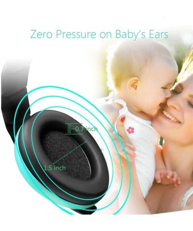 YANKUIRUI Baby Ear Defenders - Noise Cancelling Headphones for Ages 3 months to 3 Years - Green - Buy Online on GoSupps.com