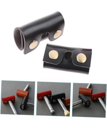 Magiclulu 4-Piece Synthetic Leather Razor Head Cover Set | Durable Razor Shell & Parts for Ultimate Protection - Buy Online on GoSupps.com