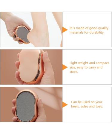 EXCEART 2pcs Foot Foot Remover for Feet Foot File Foot Scrub Care Tool Dead Skin Brush Foot Scraper for Dead Skin Foot Grinding Tool Pedicure Foot File Quartz Pumice Nail - Buy Online on GoSupps.com