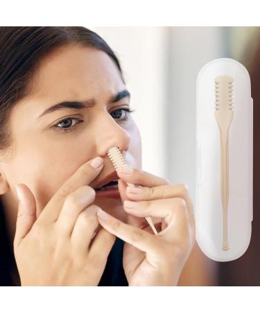 2 in 1 Nose Hair Trimmer Nose Hair Cleaner 360 Degree Rotatable Nose Hair Trimmer Portable Manual Nostril Hair Removal Device with Ear Cleaner for Women and Men Double Cutter Head - Buy Online on GoSupps.com