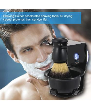 Premium Skrskr Shaving Set for Men | Brush Holder Soap Dish & Stand - Perfect Beard Grooming Tools - Buy Online on GoSupps.com
