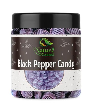 Nature Connect Black Pepper Flavoured Candy 400 gms | Kali Mirch Candy| Kala Khatta candy_Packing May Vary