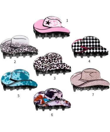 Limtula Delicate Cowboy Hat Shape Hair Claw for Woman Girls Hair Clip for Long Hair Nonslip Hair Clip Delicate Travel Hair Clip B17411 - Buy Online on GoSupps.com