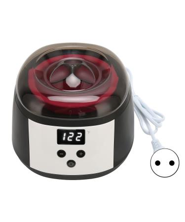 Hair removal wax warmer Angrek 3 pieces Aluminum LED display temperature -controllable electrical wax warmer multi -purpose hair removal wax warmer kit (#1)