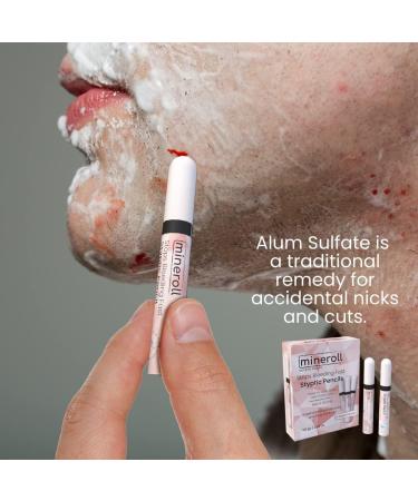 Buy Styptic Pencils - Fast Bleeding Relief for Shaving Nicks & Cuts | Shave Accessories for Men & Women (12 Pack - Buy Online on GoSupps.com