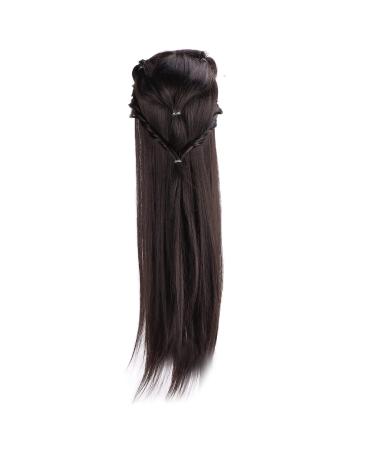 Hair Exercise Head - Training Doll for Hairdressers | High Temperature Wire Clear Hairline | Perfect for Braided Styles - Buy Online on GoSupps.com