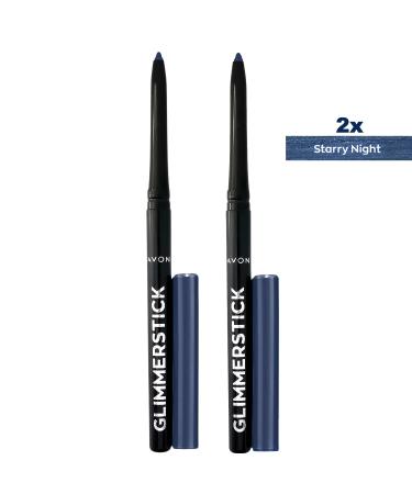 Buy 2x Avon Glimmerstick Eyeliner Double Pack - Starry Night Blue - International Shipping Available - Buy Online on GoSupps.com