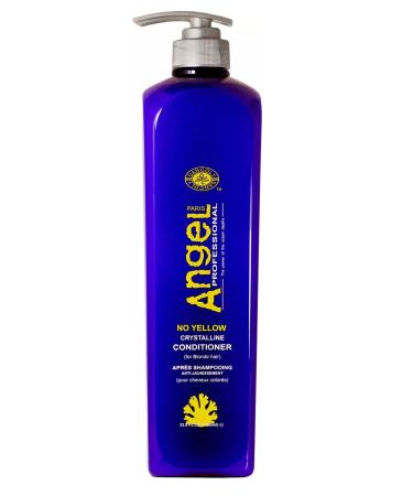 Angel Angel Professional Conditioner No Yellow Crystalline 1000ml for blonde highlighted or grey hair