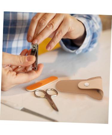 Beaupretty Grooming Clippers Grooming Scissors Beauty Scissors Nail Scissor Storage Holder Cuticle Scissors Scissor Pouch Bag Cuticle Cutter Bag Nail Scissors Leather Manicure - Buy Online on GoSupps.com