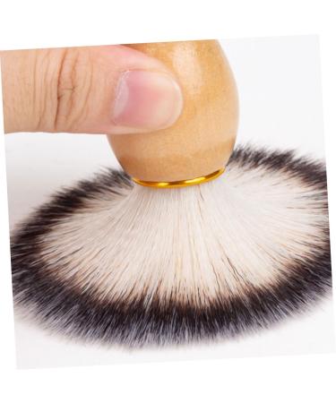 Frcolor Professional Wooden Razor Brush - 2-St Hair Cutting & Shaving Brush for Men | Hair Removal & Cleaning Tool Gift - Buy Online on GoSupps.com