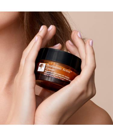 New Nordic Hyaluronic Active Cream - With Hyaluronic Acid Sea Buckthorn and Shea Butter - Improve Skin Elasticity & Reduces the Visibility of Wrinkles - For All Skin Types - Odour Free - 50 ml - Buy Online on GoSupps.com
