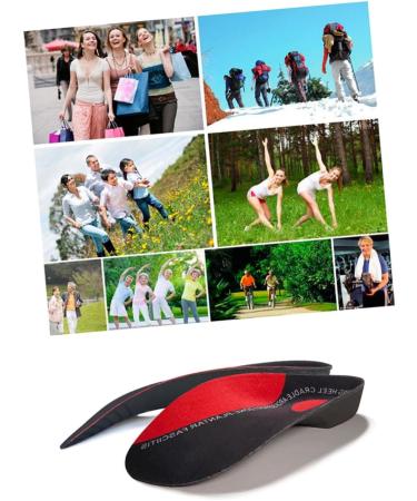 Buy Healvian 3 Pairs Arch Corrective Insoles | EVA Shoe Inserts for Men & Women | Ultimate Arch Support & Comfort - Buy Online on GoSupps.com
