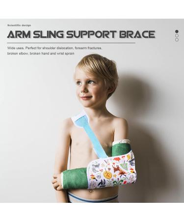 Beavorty Cartoon Animal Arm Sling - Shower Shoulder Immobilizer for Kids | Support for Broken Shoulder Elbow & Wrist Injuries - Buy Online on GoSupps.com