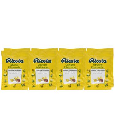 Ricola Swiss Herb Sugar - Pack of 8 (8x75g) | Premium Herbal Candy for Natural Relief - Buy Online on GoSupps.com