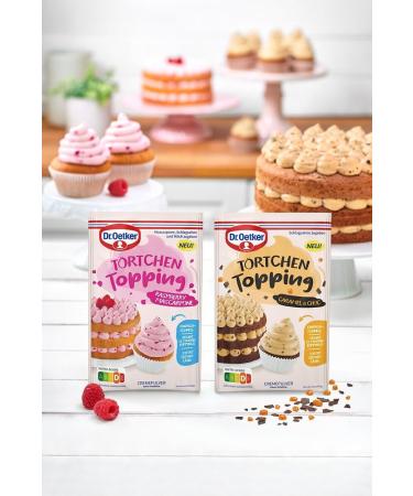 Buy Dr. Oetker Caramel & Chocolate Tartlet Topping - 83g | Premium International Shipping - Buy Online on GoSupps.com