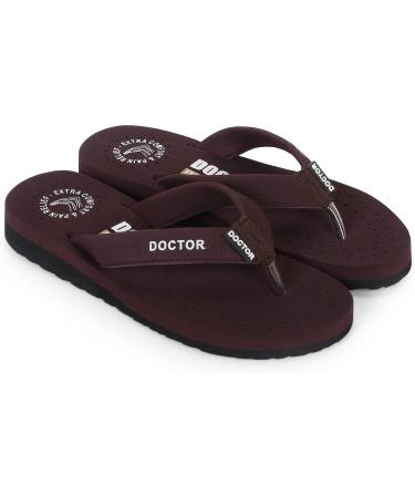 DOCTOR EXTRA SOFT Women's Ortho Care Diabetic Comfort Sliders - Brown - Buy Online on GoSupps.com