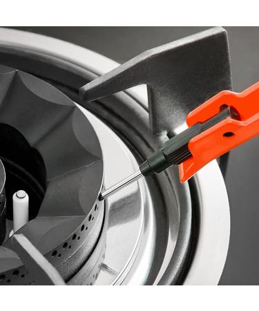 2 PCS Wire Brush Set with Curved Handle - Perfect for Cleaning Basketball Shoes & Removing Rust from Grills - Buy Online on GoSupps.com