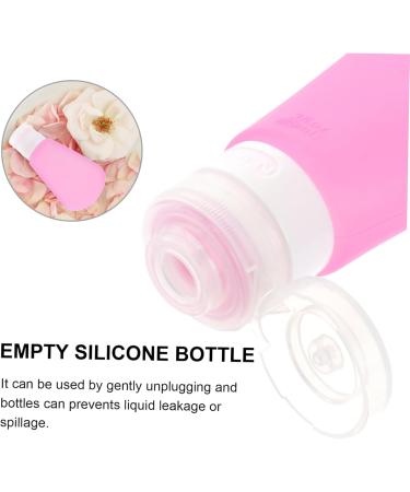 3pcs Silicone Press Bottle Refillable Bottles Leakproof Containers Shampoo Bottle Portable Travel Bluex3pcs Size 3x3pcs - Buy Online on GoSupps.com