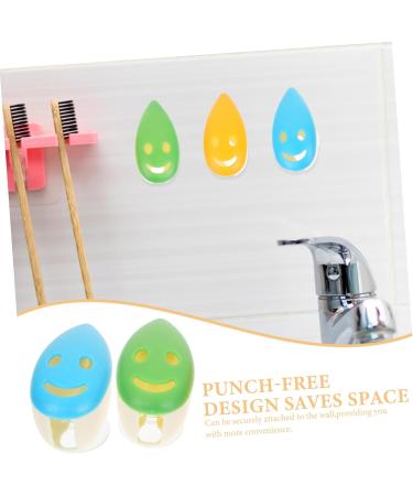 Buy Mikinona 8-Piece Toothbrush Holder Set - Wall Organizer for Electric & Manual Toothbrushes - Space-Saving Storage Solution - Buy Online on GoSupps.com