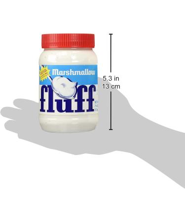 Marshmallow Fluff - Vegetarian Marshmallows - Gluten-Free - Great for Cakes Smores and as Kids' Treats 213 g - Buy Online on GoSupps.com