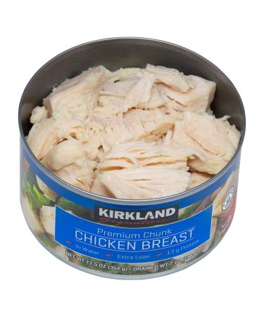 Kirkland Signature Chicken Breast 12.5 Ounce (Pack of 6) - Premium Quality, Value Pack | Buy Online Now! - Buy Online on GoSupps.com