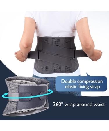 Buy Lumbar Support Belts for Herniated Disc & Muscle Strain - Orthopedic Back Support for Pain Relief | Men & Women s Waist Protection - Buy Online on GoSupps.com