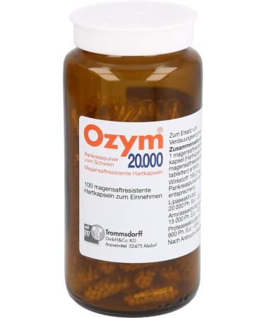 Ozym 20.000 Hartkapseln Magensaftr. - Fast-acting Gastric Relief Capsules - Buy Online on GoSupps.com
