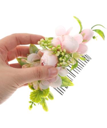 FRCOLOR flower bridal comb wedding headpiece womens hair accessories womens accessories accesorios para mujer accessories for women hair accessory for girls hair comb alloy bride prom - Buy Online on GoSupps.com