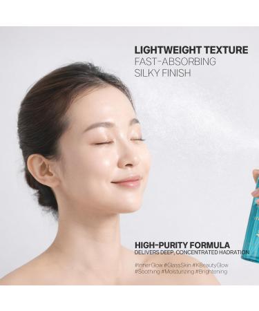 VIVIDESTEL Edelweiss Essence Toner Facial Mist - 727 645 ppm Edelweiss Flower Extract Essence Facial Toner Skin Mist - No Water & Oil Added - Edelweiss Extract and Niacinamide Facial Spray - 100ml - Buy Online on GoSupps.com