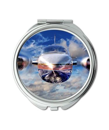 high definition aircraft Mirror makeup mirror street fighter 3ds pocket mirror portable mirror