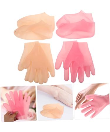 Masque Hydratant Pour Mains Chaussettes Et Gants Silicone R utilisables Soin Pour Secs Et Mains S ches - Buy Online on GoSupps.com