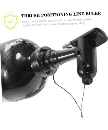 Healeved 2pcs String Ink Line Box Ink Line Ruler Black in The Meters Eyebrow Positioning Tool Vial Bottled - Buy Online on GoSupps.com