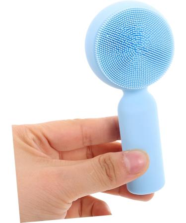 MAGICLULU Silicone Face Brush Exfoliating Brush Skincare Brush Facial Scrubber Face Scrubbers Face Brush Exfoliator Face Scrubber Silicone Face Exfoliator Silicone Scrubber Facial Brush 11x5cm Sky-blue - Buy Online on GoSupps.com