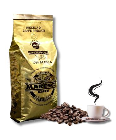 Caf Maresca: le go t de la diff rence. M lange 100% arabica. Paquet de 1 kg de grains de caf