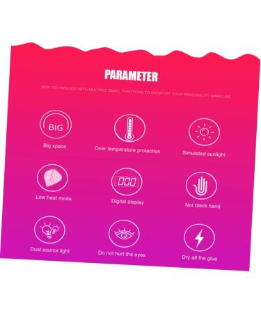 Healeved 3pcs 12 Nail Dryer Nail Drying Machine LED Nail Light Nail Curing Light Auto Sensor Nail Machine Nail Gel Gel Nail LED Nail Nail Polish - Buy Online on GoSupps.com