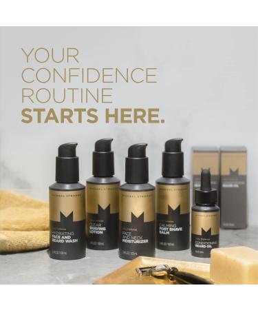 Clear Shaving Lotion by Michael Strahan | Hydrating Shave Gel for Dry Sensitive Skin | Men's Grooming & Skincare | 3.4 Oz - Buy Online on GoSupps.com
