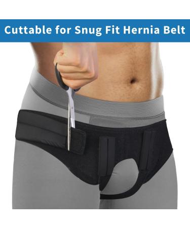 Universal Hernia Belt for Men & Women | Adjustable Inguinal & Sports Hernia Truss | Pain Relief & Support | Post-Surgery Rehab Brace - Buy Online on GoSupps.com