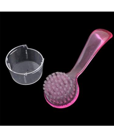 Plastic Grip Round Bristle Face Cleaning Washing Brush - Buy Online on GoSupps.com