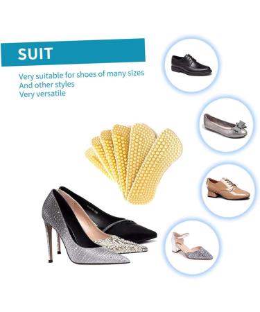 FOMIYES Heel Cushions - 3 Pairs Gel Guard Inserts for Comfort & Support | Self-Adhesive Heel Pads for Shoes - Perfect Floor Mat Thickness - Buy Online on GoSupps.com