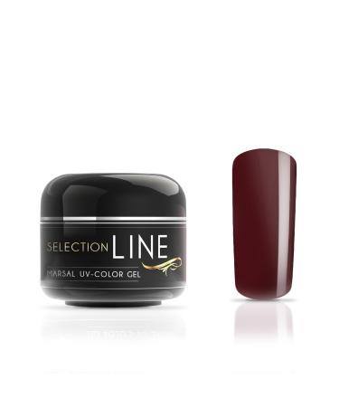 N&BF Selection Line UV Farbgel Marsal La Tortura |5ml Profi Color Gel medium viscos |Color gel red brown |Made in EU |Color gel for Geln gel & Nail Art |Red -brown premium nail gel
